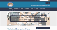 Desktop Screenshot of nonpf.org